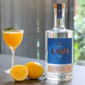 Kako Gin and glass Kako Gin and glass