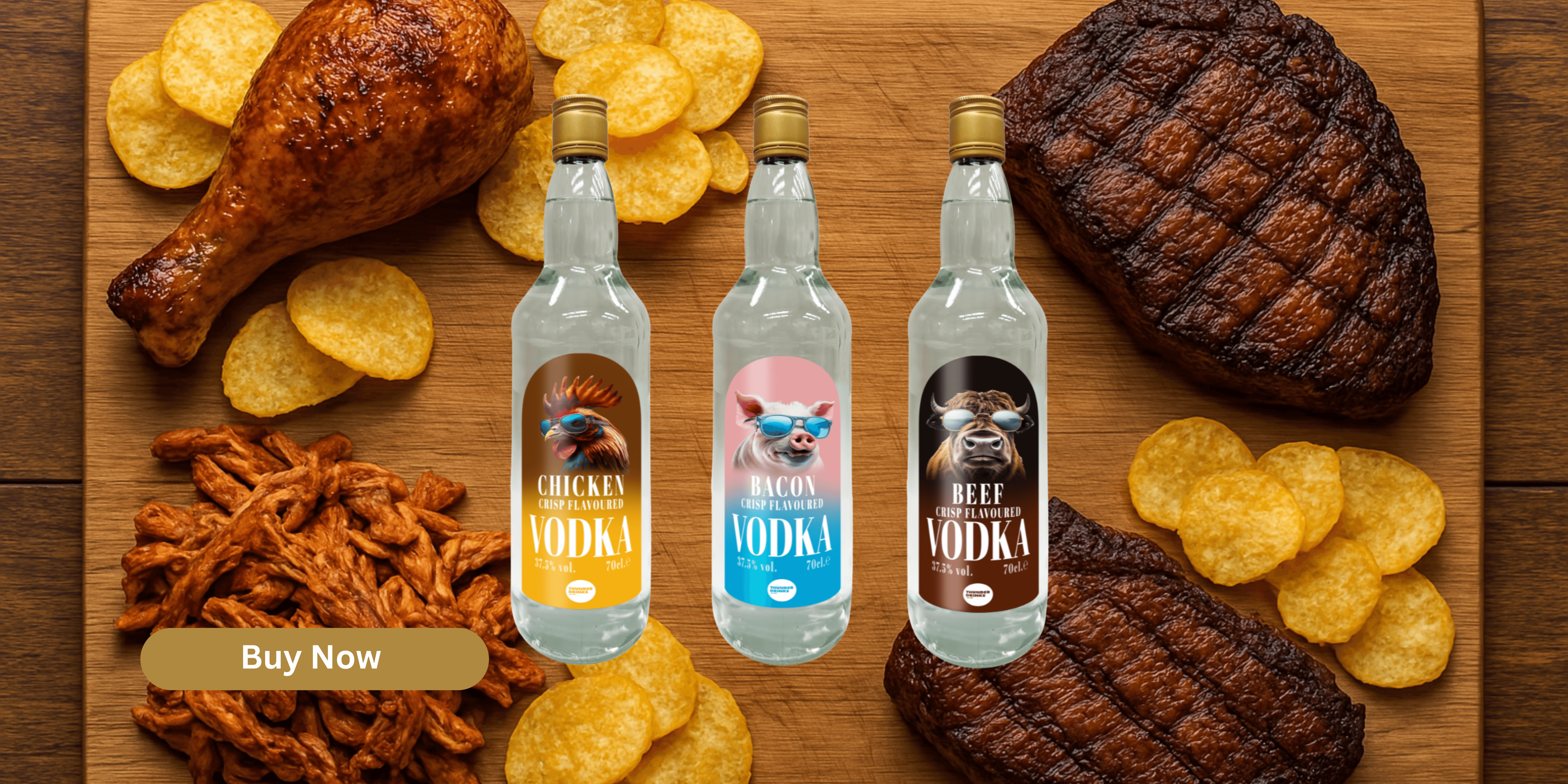 Crisp Flavoured Vodka Banner